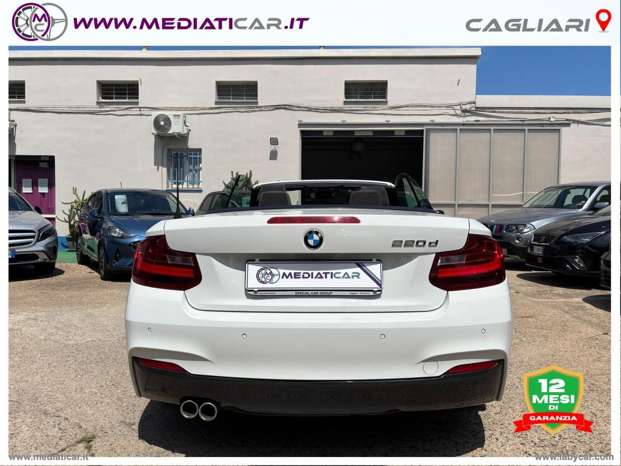 BMW 220d Cabrio Msport