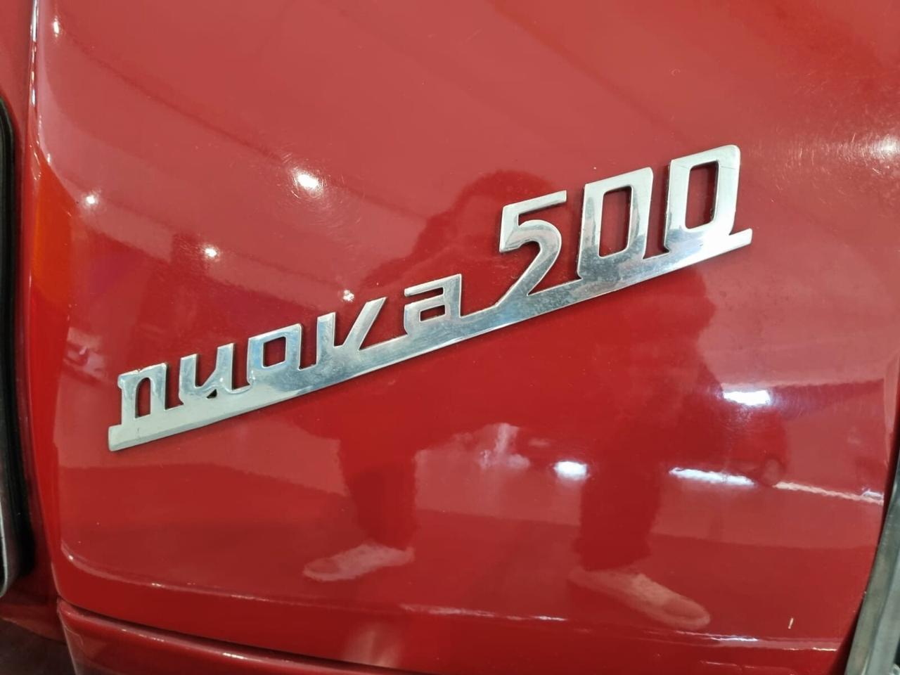 Fiat 500 Nuova 500 D targhe originali "targa oro"