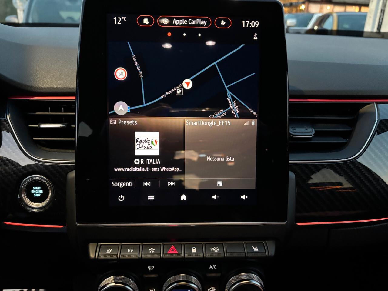 Renault Arkana Hybrid E-Tech 145 CV R.S. Line, STUPENDA, SEDILI ELETTRICI, TELECAMERA, CERCHIO 18!!!