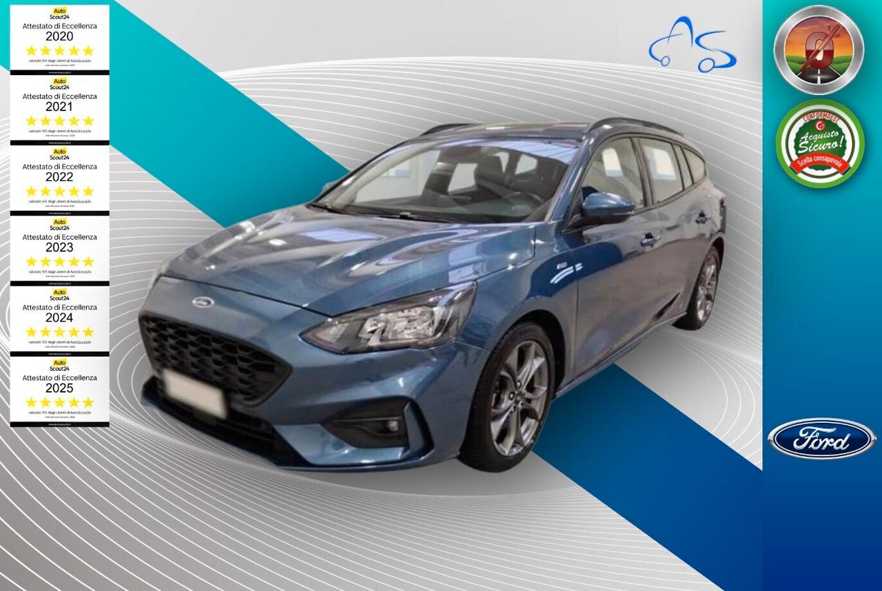 Ford Focus 1.5 EcoBlue 120 CV automatico SW ST-Line