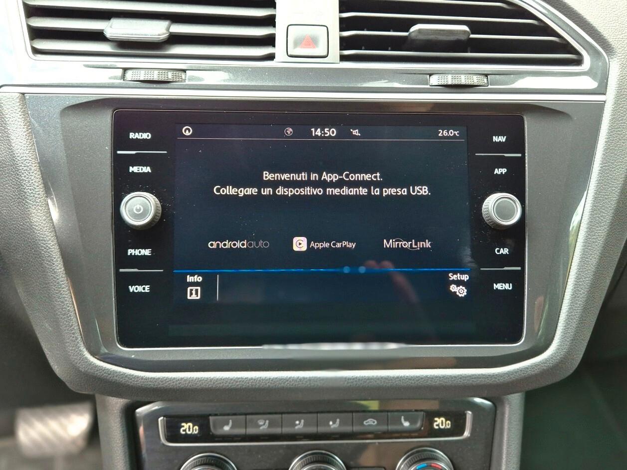 Volkswagen Tiguan 2.0 TDI SCR DSG Advanced BlueMotion Technology **km 99.000** display digitale