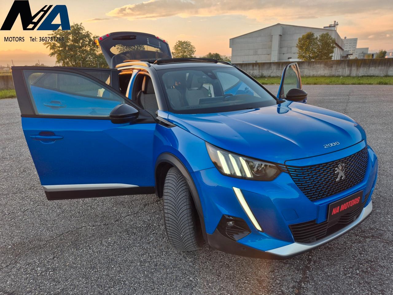 Peugeot 2008 motore elettrico 136 CV GT Line SI NEOPATENTATI