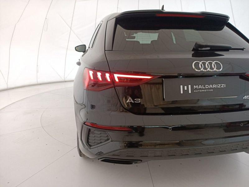 Audi A3 IV 2020 Sportback Sportback 45 1.4 tfsi e S line edition s-tronic