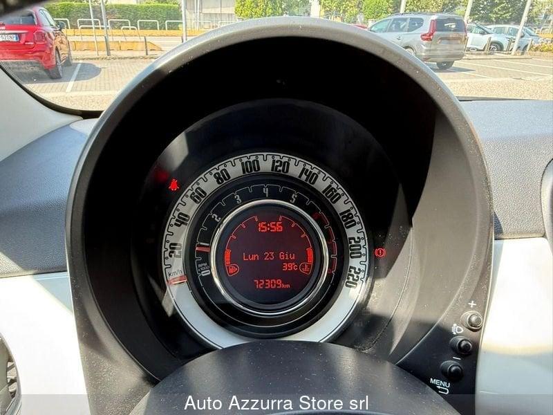 FIAT 500 1.2 Lounge *TAGLIANDATA, PROMO AZZURRA*