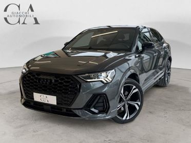 Audi Q3 Sportback 2.0 tdi S line edition 150cv s-tronic Identity Black