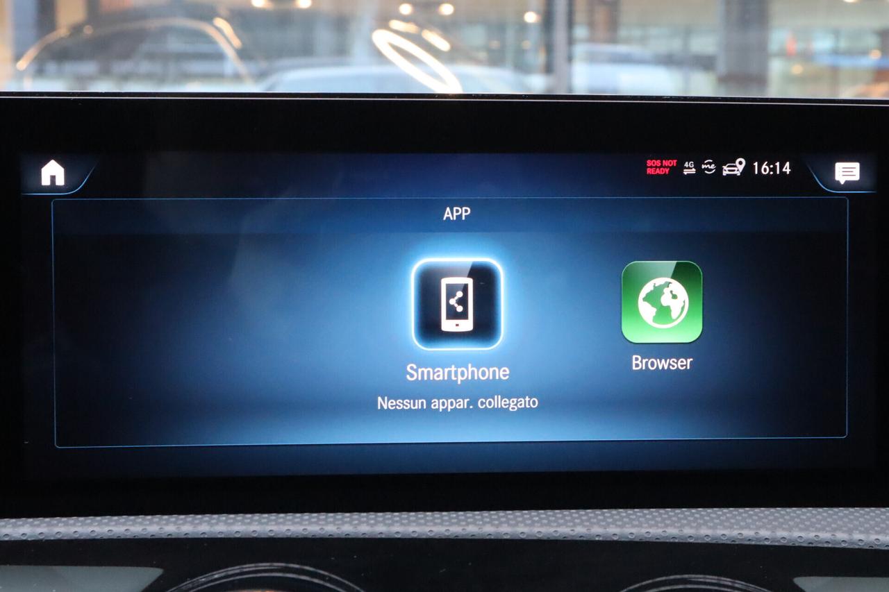 Mercedes-benz A 180 Mercedes A 180 d 2.0D SPORT AUTOMATIC LED DIGITAL DISPLAY MBUX CAMERA ANCHE GUIDABILE DA NEOPATENTAT