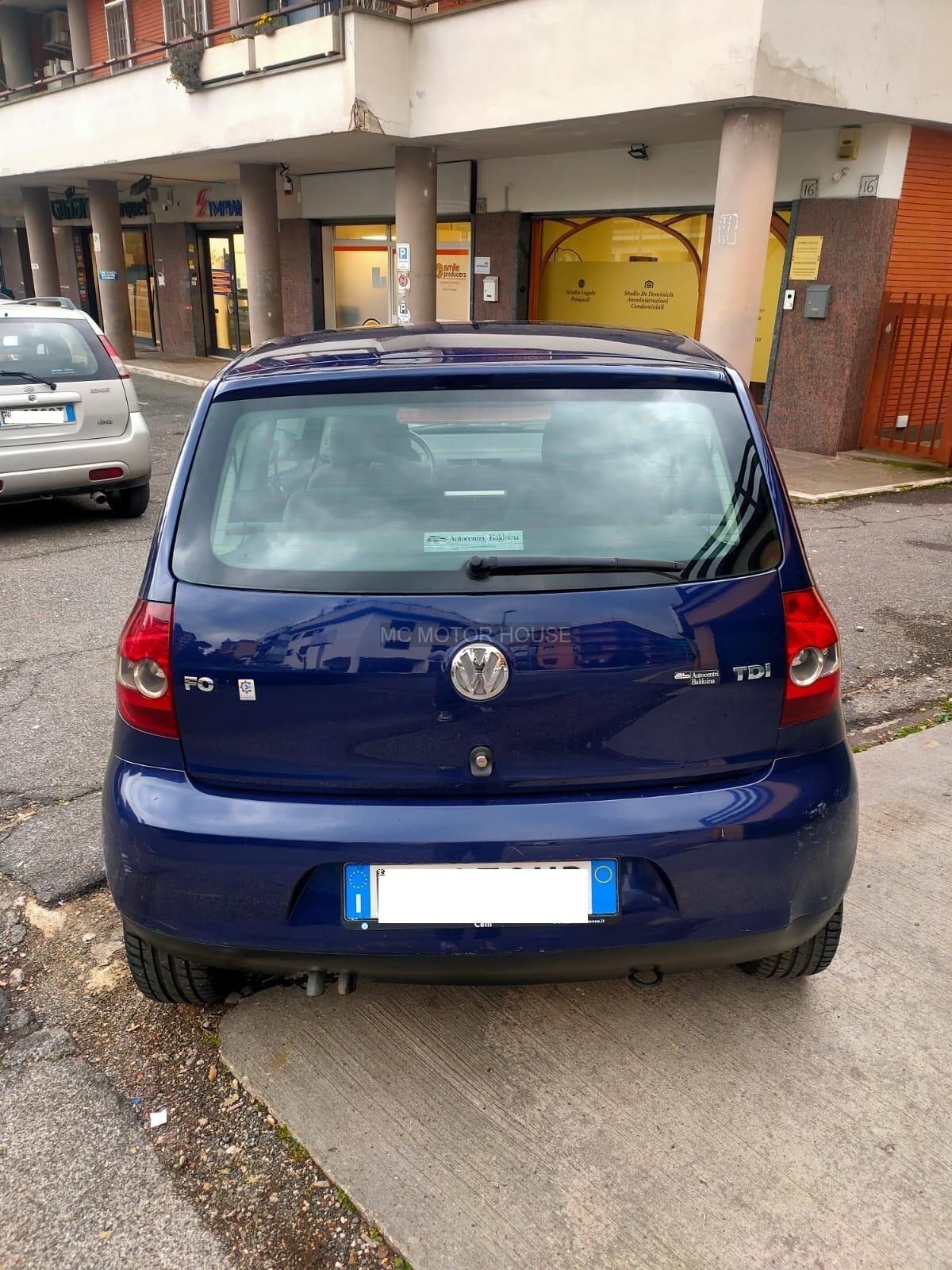 VW FOX 1.4*UNICO PROPRIETARIO* NEOPATENTATI / RATE