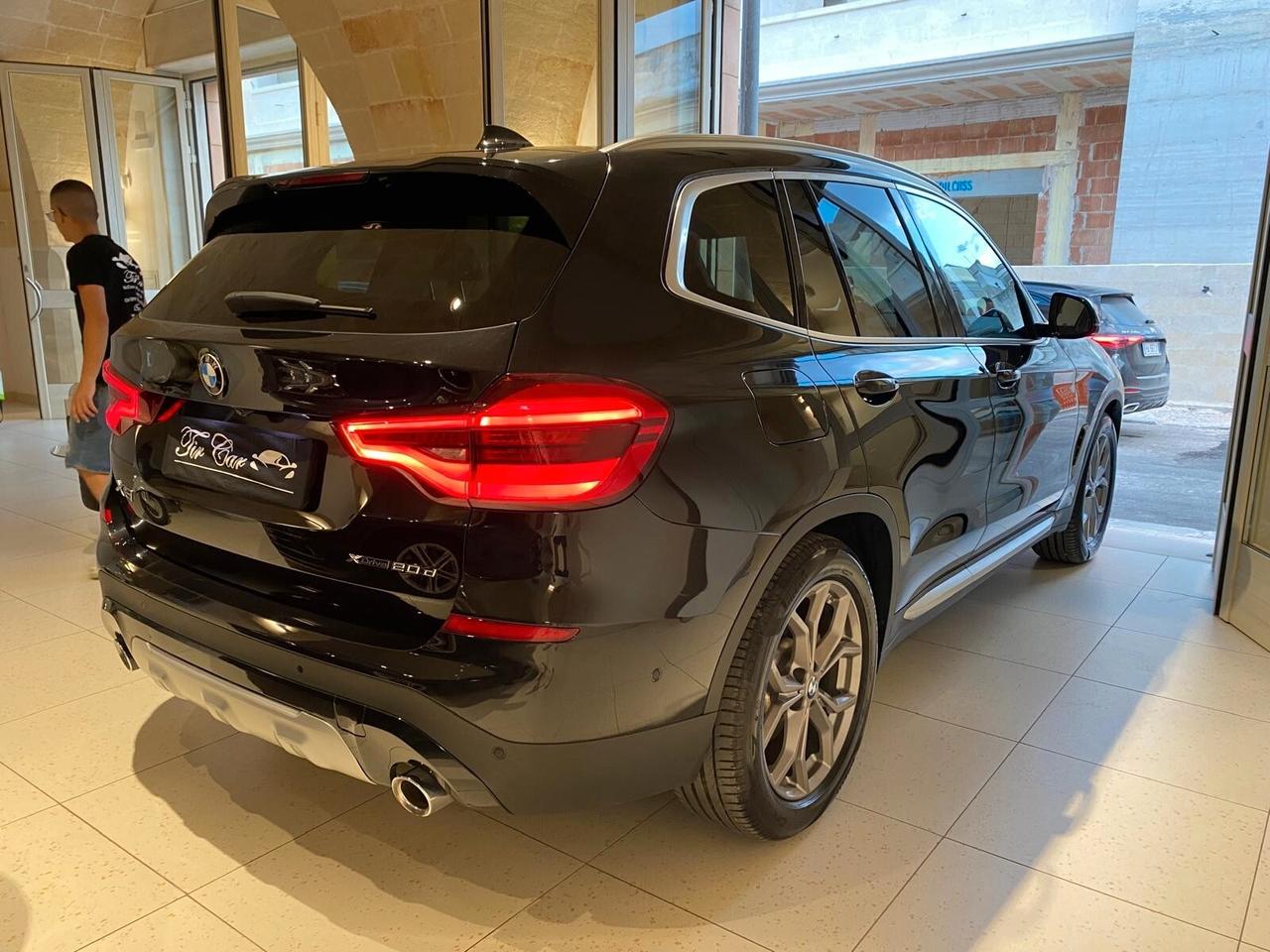 BMW X3 20D X-DRIVE X-LINE MHEV 48V 190CV TETTO PELLE CAM ANNO 2021