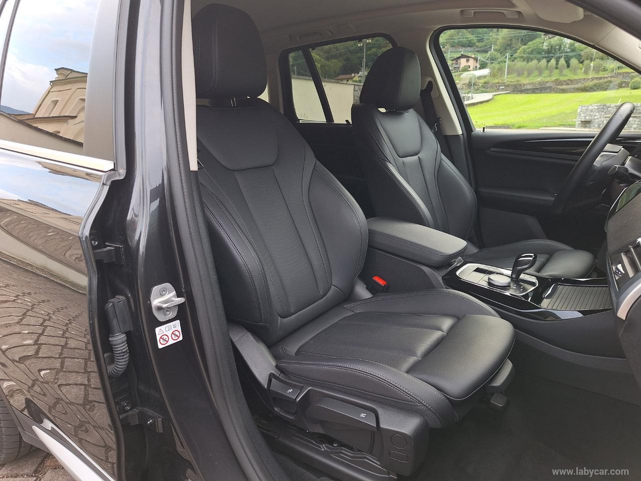 BMW X3 xDrive30e X LINE MY 22 TAGLIANDI BMW PELLE GANCIO