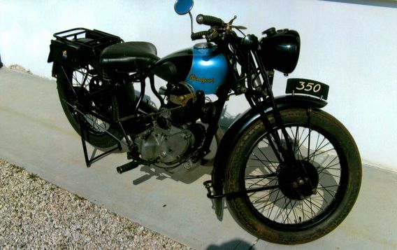 Moto Peugeot 350 modello 112 - Anno 1938