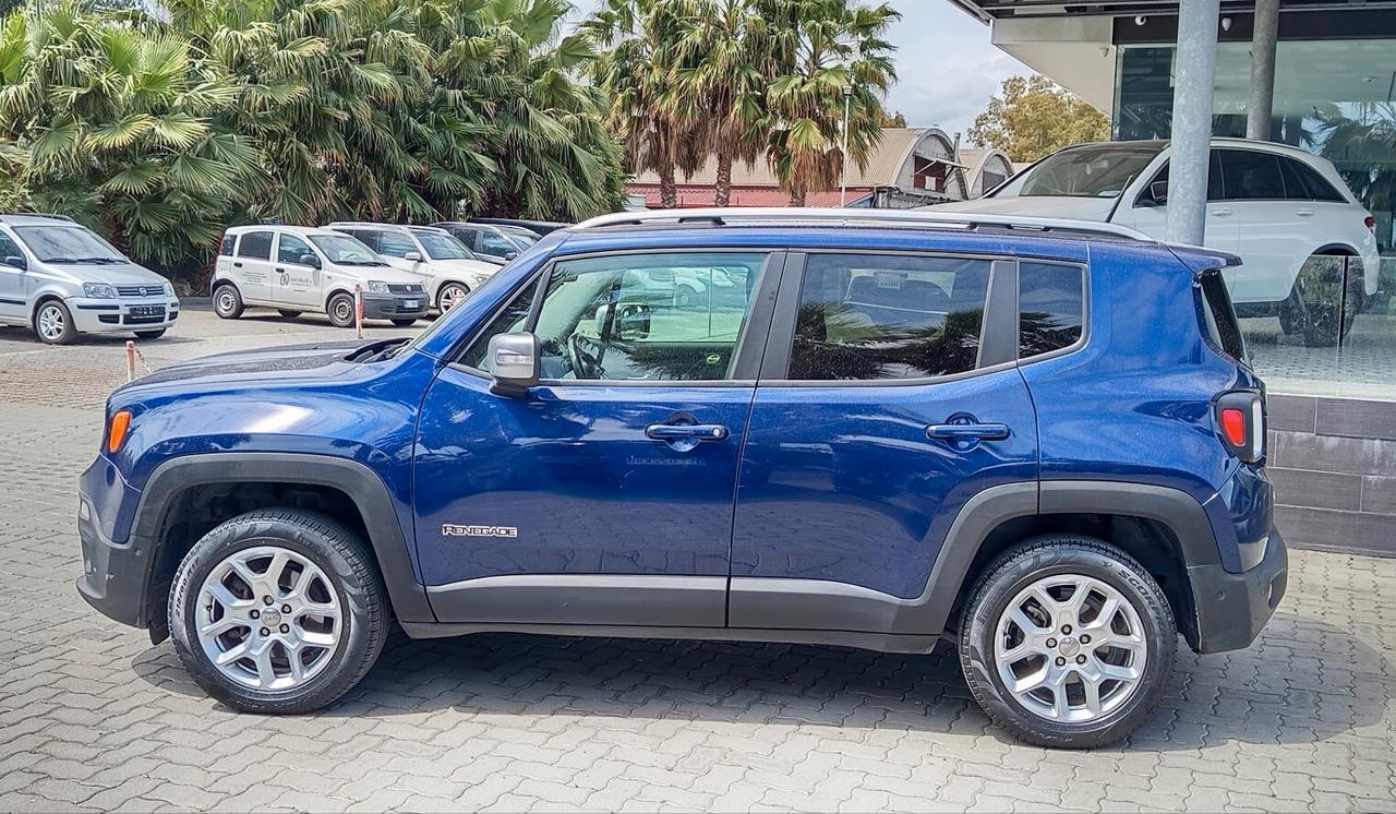 Jeep Renegade 2.0 Mjt 140CV 4WD Limited Tetto-Navi-PDC-R17"-Block Shaft