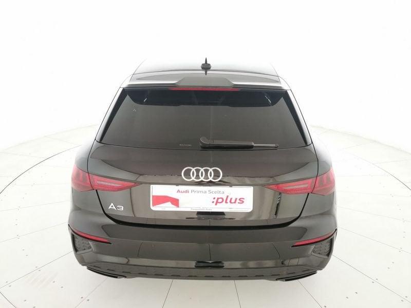 Audi A3 NUOVA SPORTBACK Sportback 40 1.4 tfsi e Identity Black s-tronic