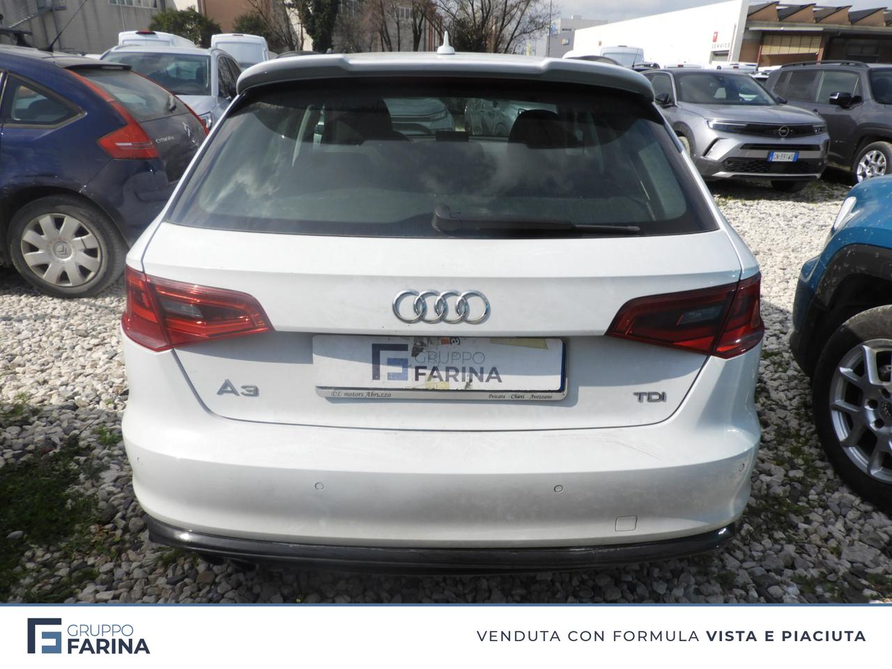 AUDI A3 III 2013 Sportback - A3 Sportback 2.0 tdi Attraction 150cv E6