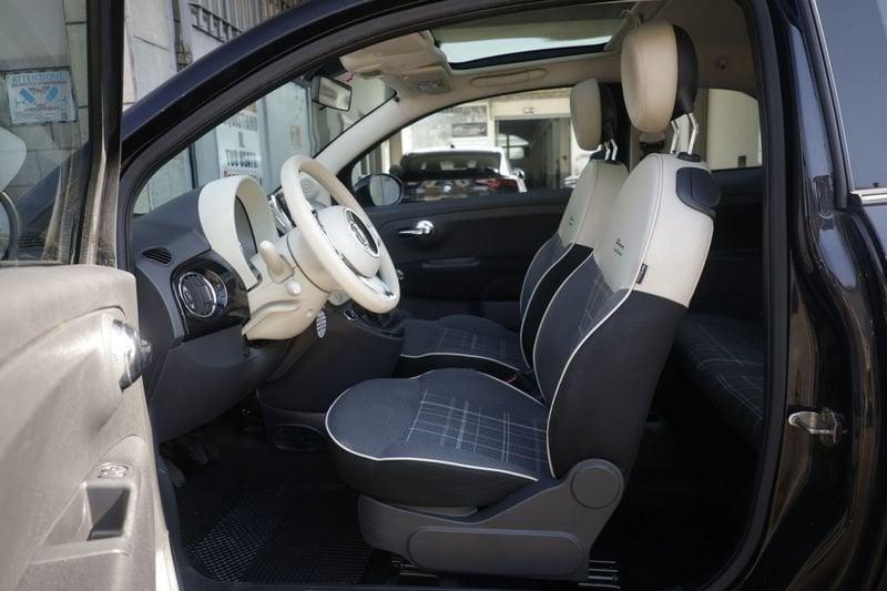 FIAT 500 1.2 69cv Lounge Tetto Panoramico Unicoproprietario