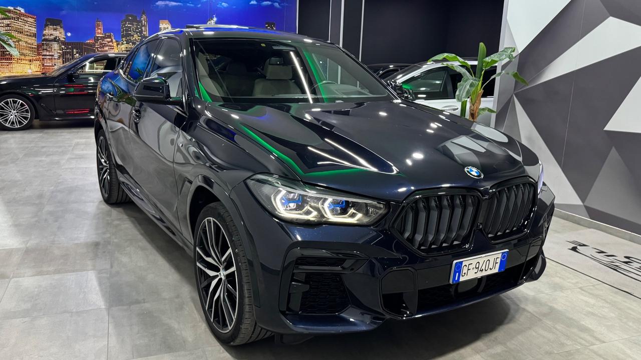 Bmw X6 M xDrive30d 48V Msport Tetto Apribile-2021
