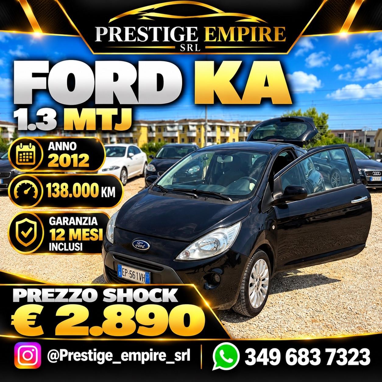 Ford Ka Ka+ 1.3 2012 SUPER PREZZO 2.890€
