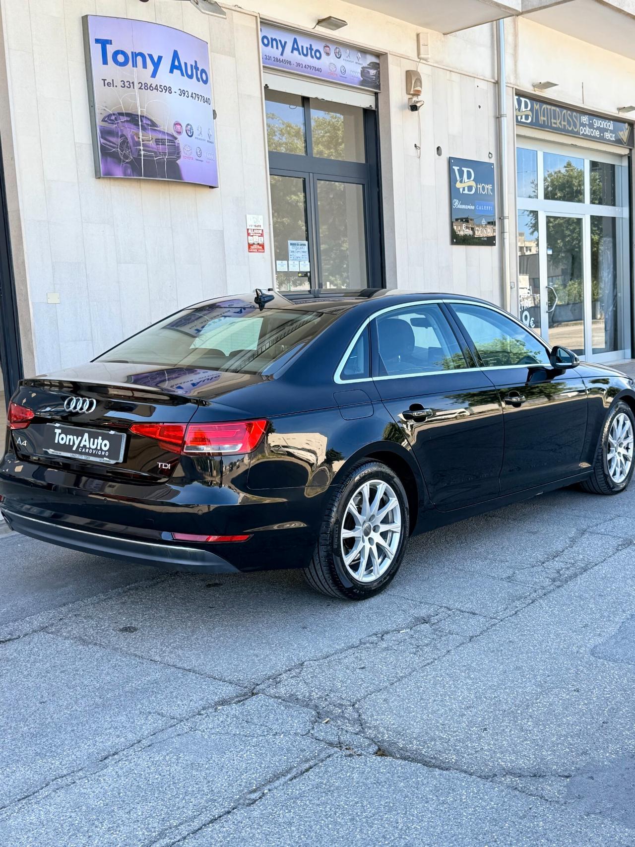 Audi A4 2.0 TDI Business 122cv s-tronic NAVI,BLUETOOTH,TELEFONO,LED,KM CERTIFICATI,UNI PROP.