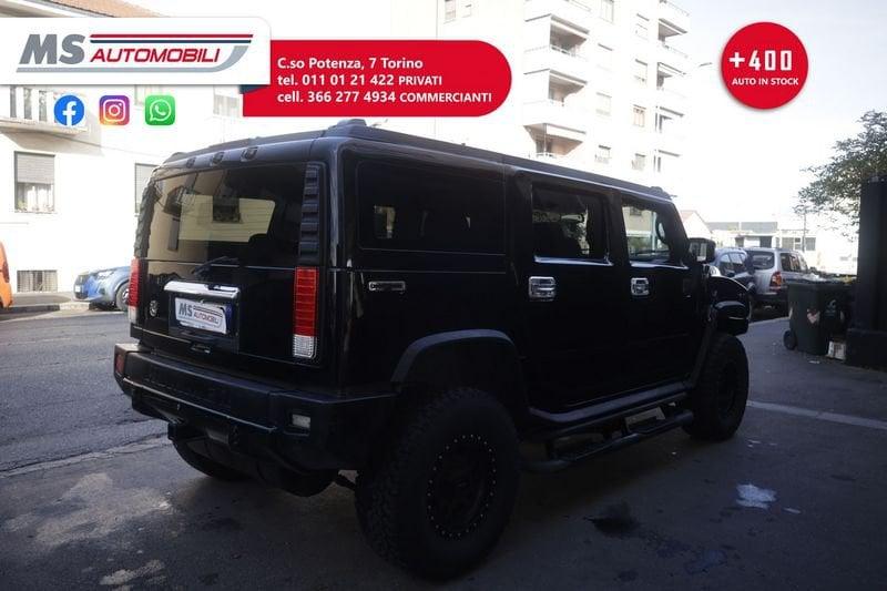 Hummer H2 Hummer H2 6.0 V8 Luxury 6 Posti GPL TETTO Unicoproprietario