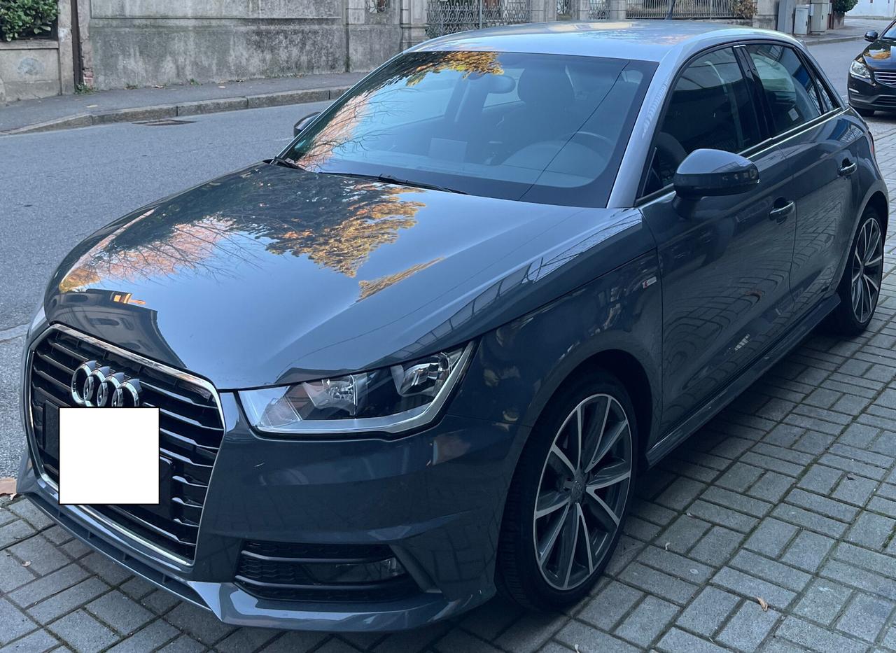 AUDI A1 SLINE SPB 1.0 82CV TFSI ADMIRED - ANCHE PER NEOPATENTATI KM 75.085 UNICO PROPRIETARIO