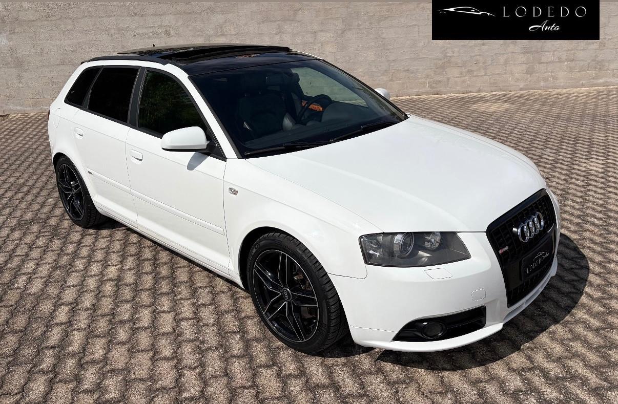 Audi A3 SPB 2.0 TDI 170 CV quattro S-Line Tetto Apribile