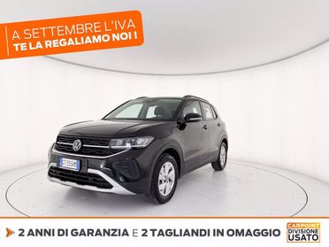 VOLKSWAGEN T-cross 1.0 tsi life 95cv del 2024