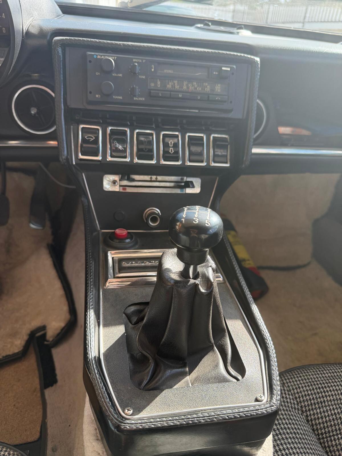 RARISSIMA ALFA ROMEO MONTREAL - 1972 - COLORE NERO - ASI