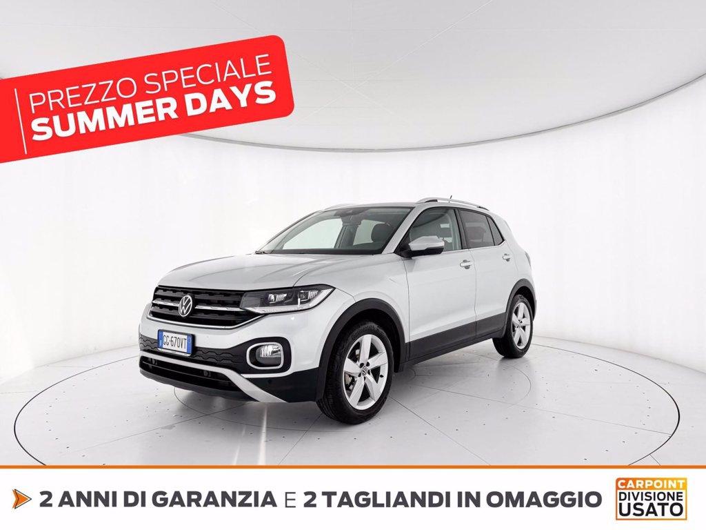 VOLKSWAGEN T-cross 1.0 tsi advanced 110cv del 2021