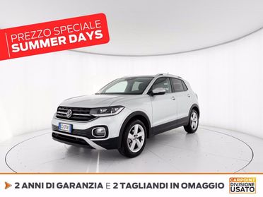 VOLKSWAGEN T-cross 1.0 tsi advanced 110cv del 2021