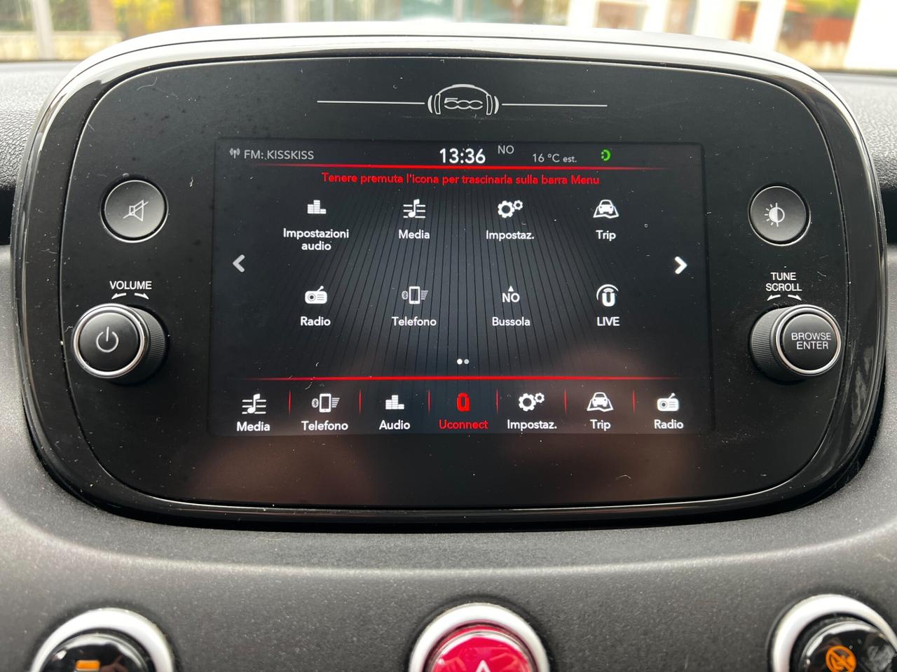 Fiat 500X 1.3 MJT 95 CV -CROSS S DESIGN-FULLED