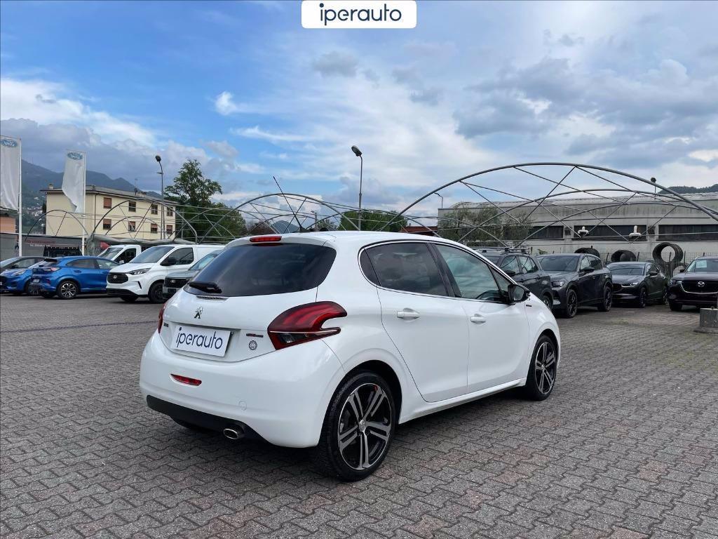 PEUGEOT 208 5p 1.6 bluehdi gt line 100cv del 2017