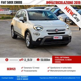 Fiat 500X 1.3 MultiJet 95 CV S-Design Cross