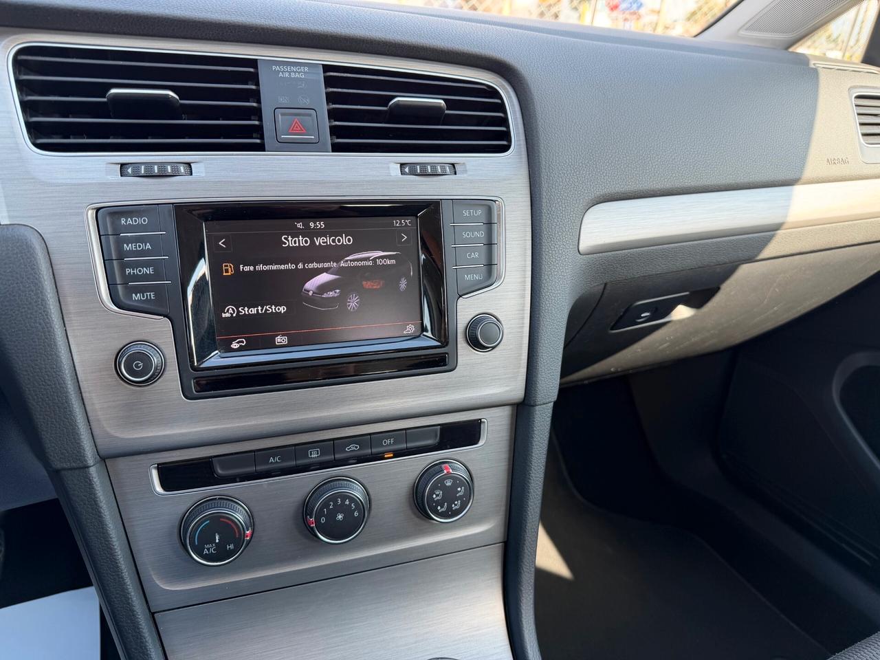 VOLKSWAGEN Golf 7 Variant 1.6 TDI UNIPRO' GARANTITA