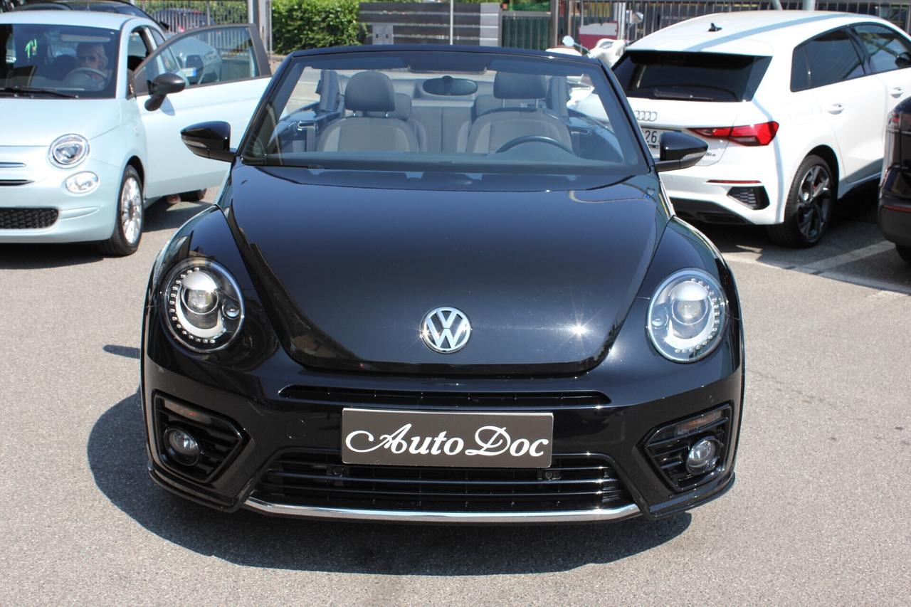 Volkswagen Maggiolino Cabrio 1.4 TSI R-LINE DSG FARI A LED - TAGLIANDI UFFICIALI!