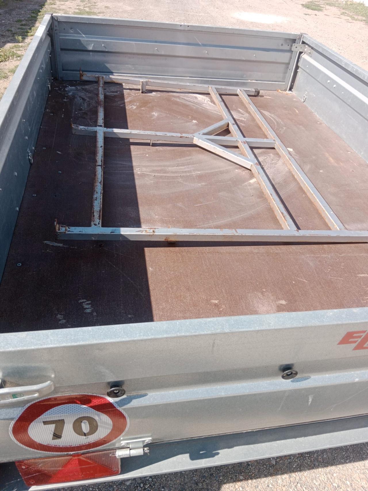 Carrello ellebi brenderup con capretta 250 x130
