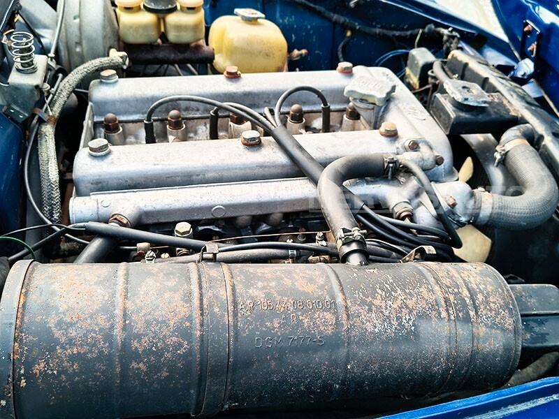 Alfa Romeo Spider Duetto 2000 Blu Interni Beige 1974