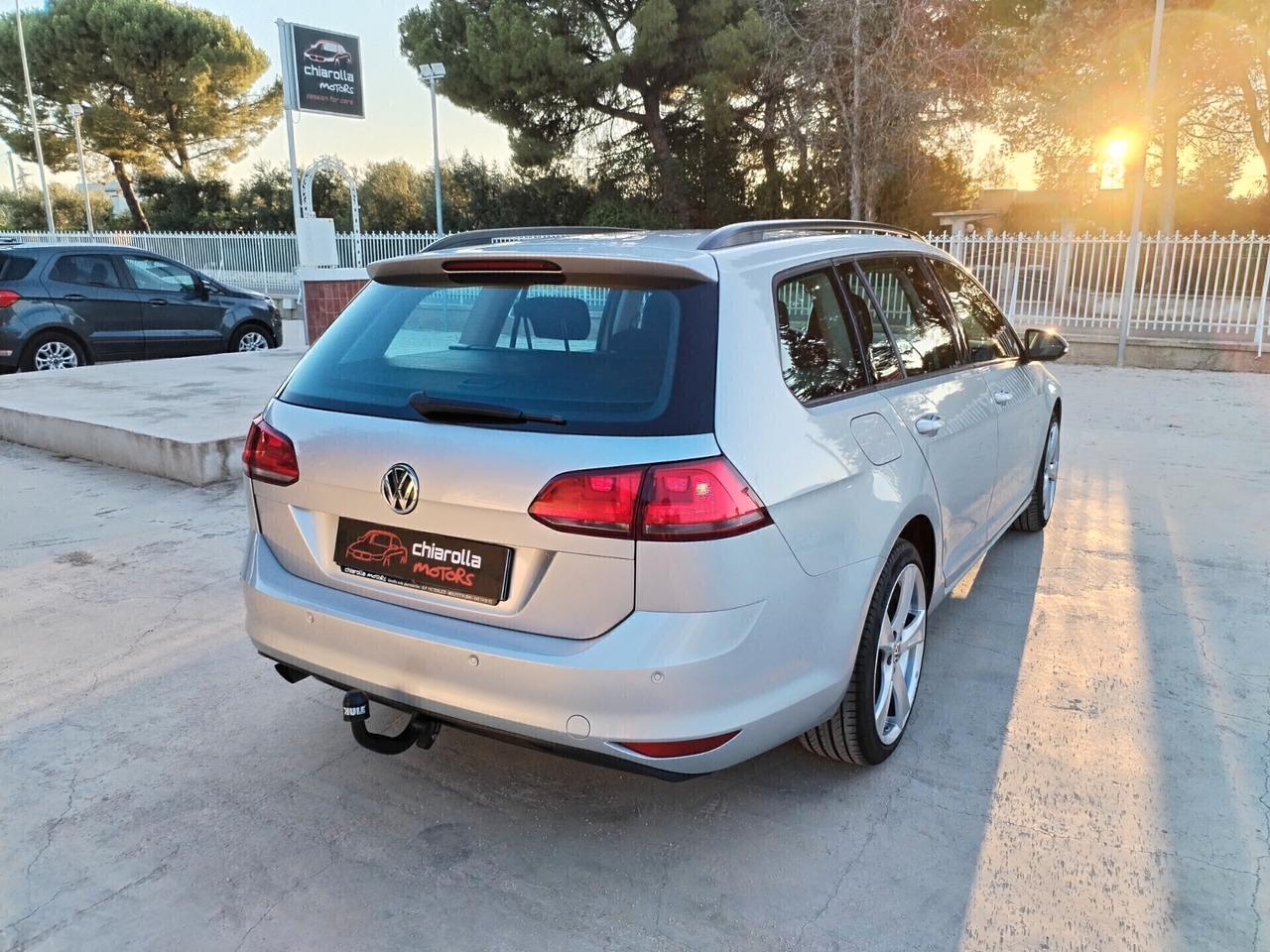 Volkswagen Golf Variant 1.6 TDI 105 CV DSG Highline GANCIO TRAINO