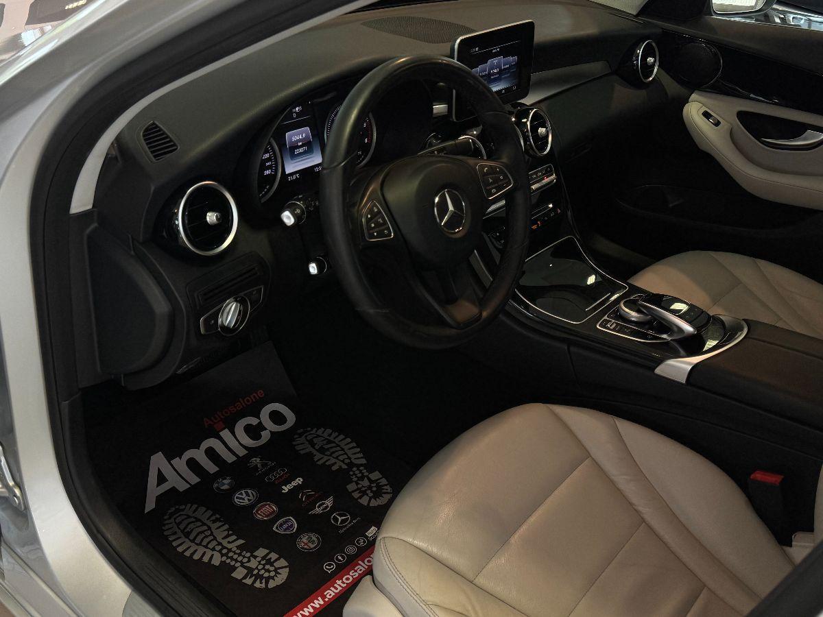 MERCEDES C 220 d S.W. Automatic Sport Pelle/Full Led