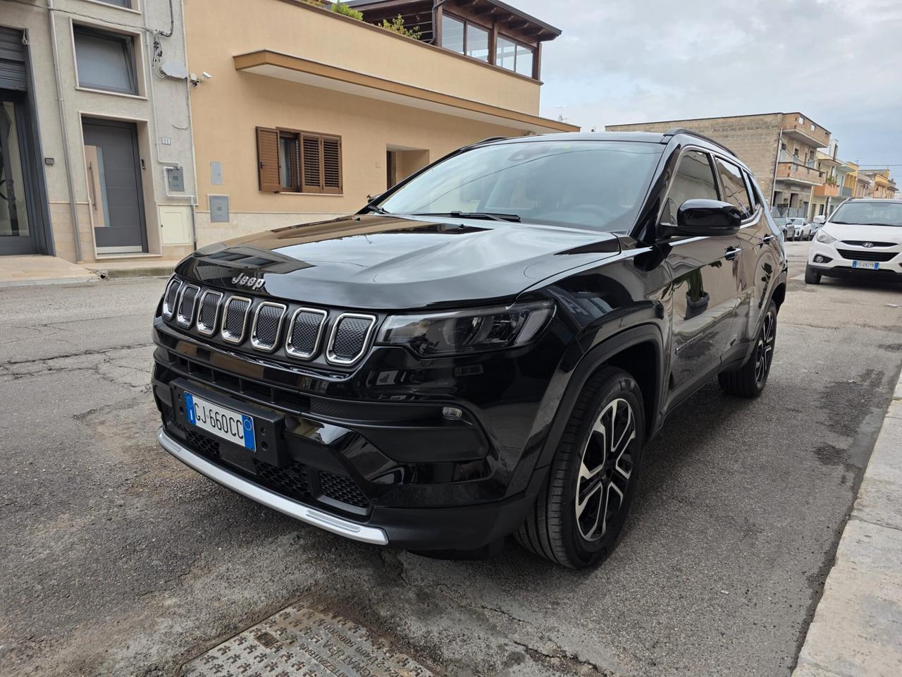 Jeep Compass 1.6 Multijet 130 Cv Limited+Fari Led+Retrocamera+Cerchi 18 ( Senza Vincoli Finanziari )