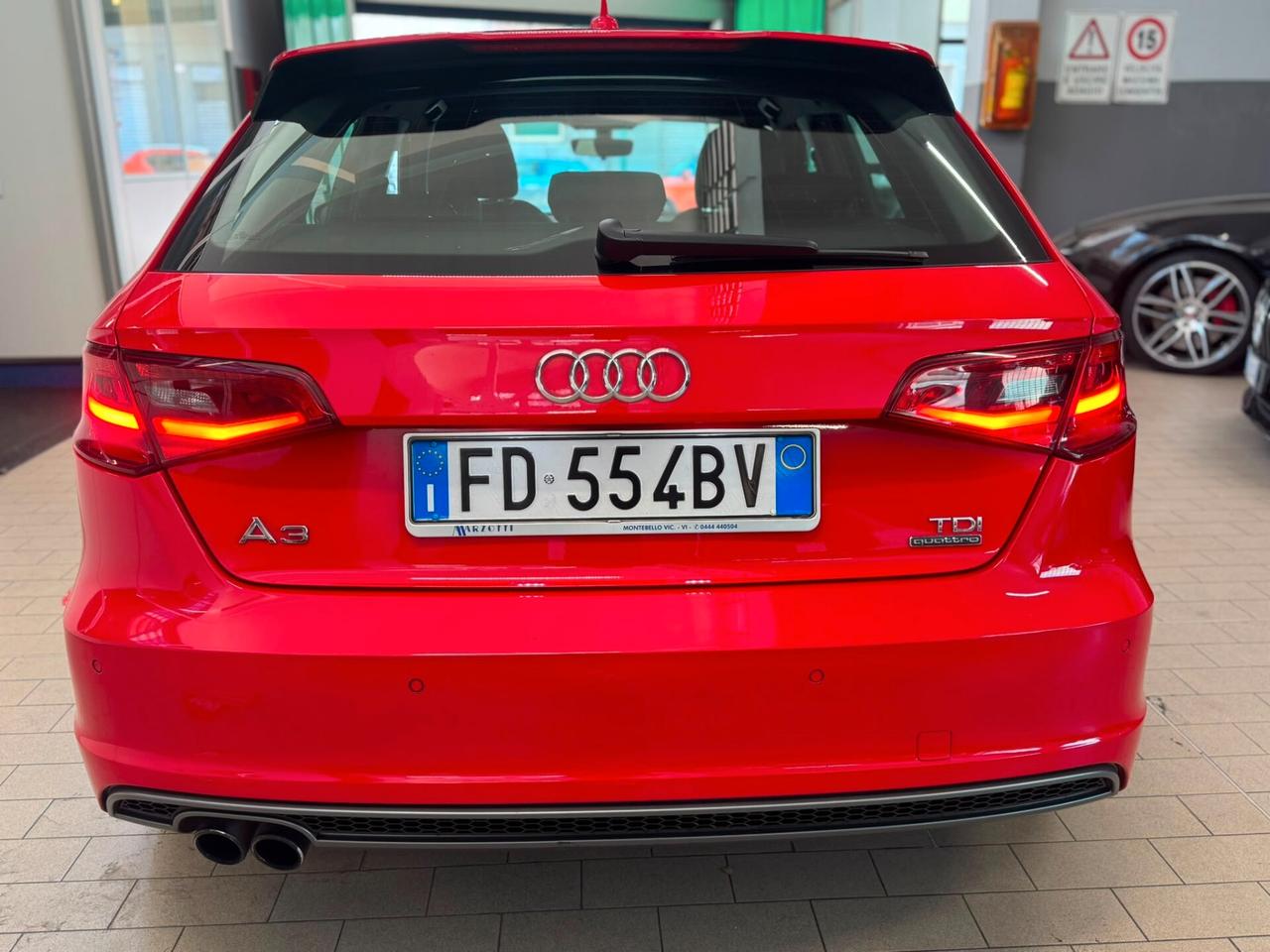 Audi A3 Sedan 2.0 TDI 184CV clean diesel quattro S tronic edition PREZZO REALE!!