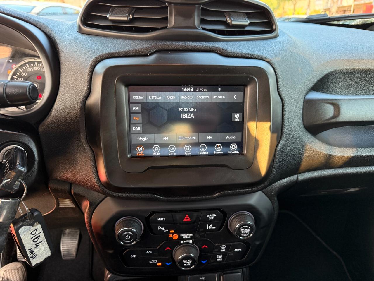 JEEP RENEGADE ANNO 2021 1.6 DIESEL 120 CV