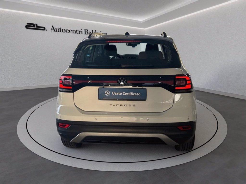 VOLKSWAGEN T-cross 1.0 tsi style 95cv del 2023