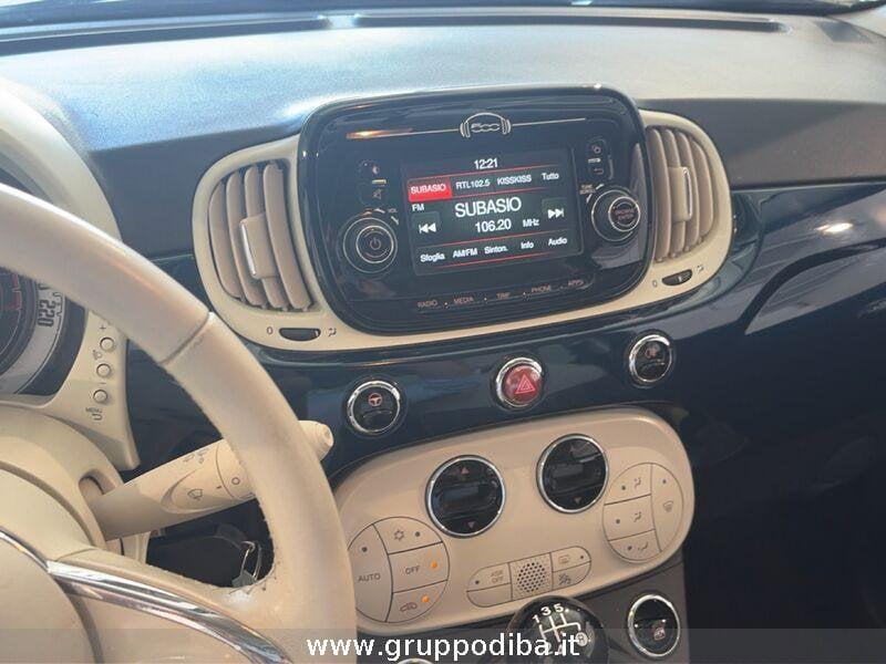 FIAT 500 III 2015 Benzina 1.2 Lounge 69cv my18