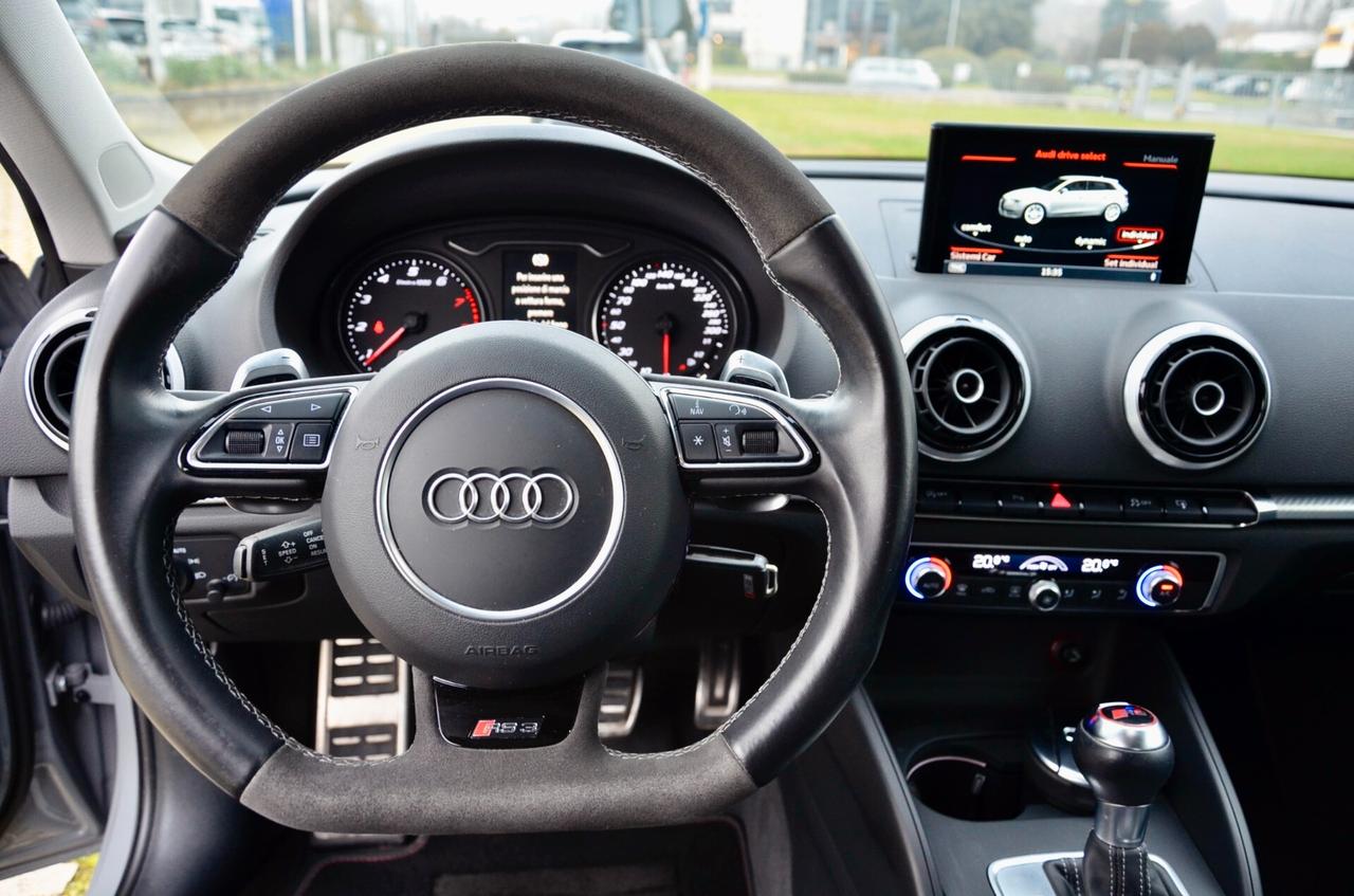 AUDI RS3 SPB 2.5 TFSI QUATTRO S-TRONIC 367cv, ECCELLENTI CONDIZIONI, PRIMA VERNICE, TUTTI SERVICE UFF AUDI, UFF ITALIANA, SCARICO RS, PERMUTE