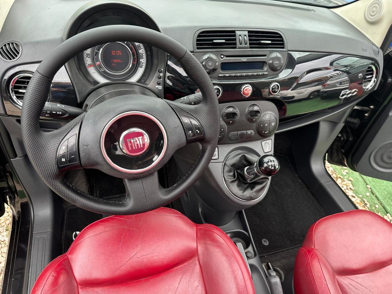 Fiat 500 1.3 diesel 2008 tetto apribile GARANTITA