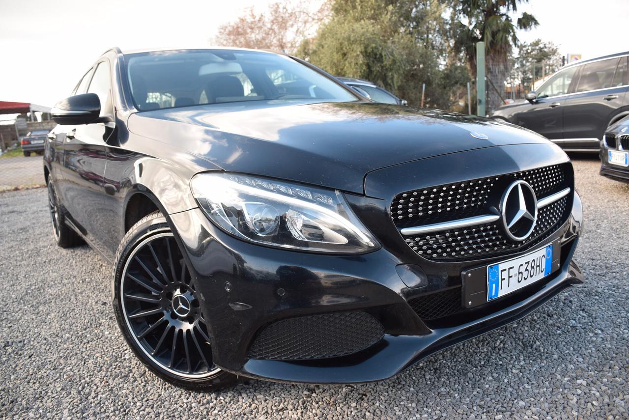 Mercedes-benz C 200 MERCEDES 200d SW Autom. GANCIO SENSORI NAV ANDROID CRUISE LED