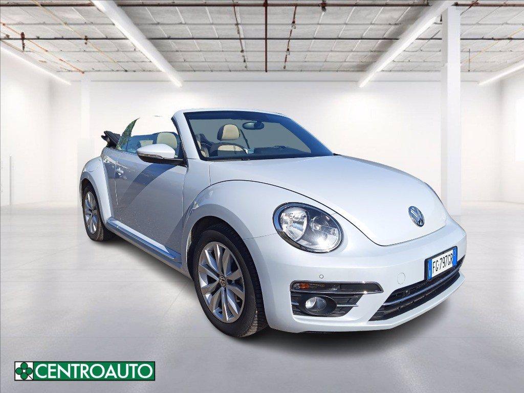 VOLKSWAGEN Maggiolino Cabrio 2.0 tdi Design 110cv del 2017