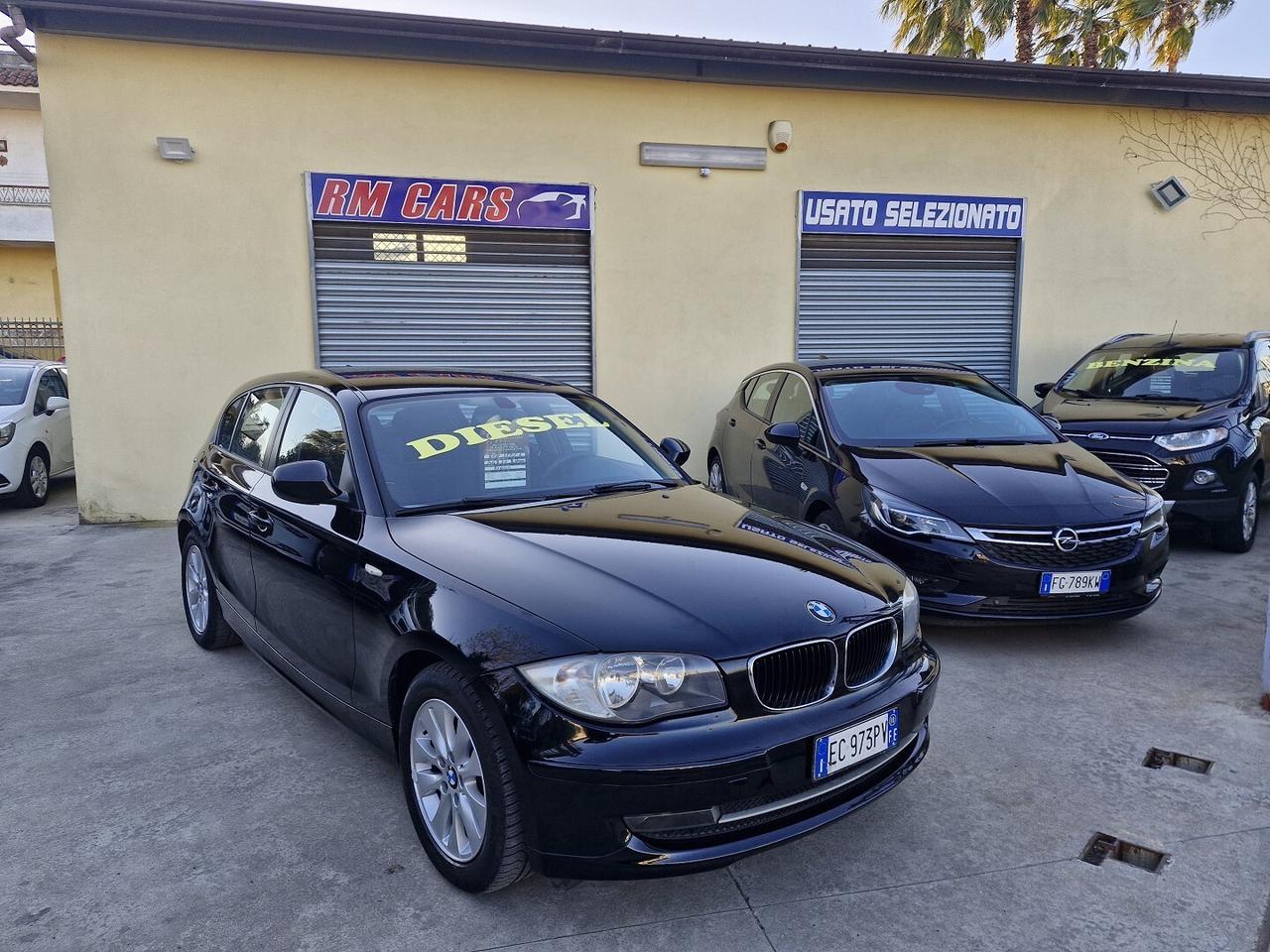 BMW SERIE1 118D FUTURA DPF ANNO 2010 180000KM