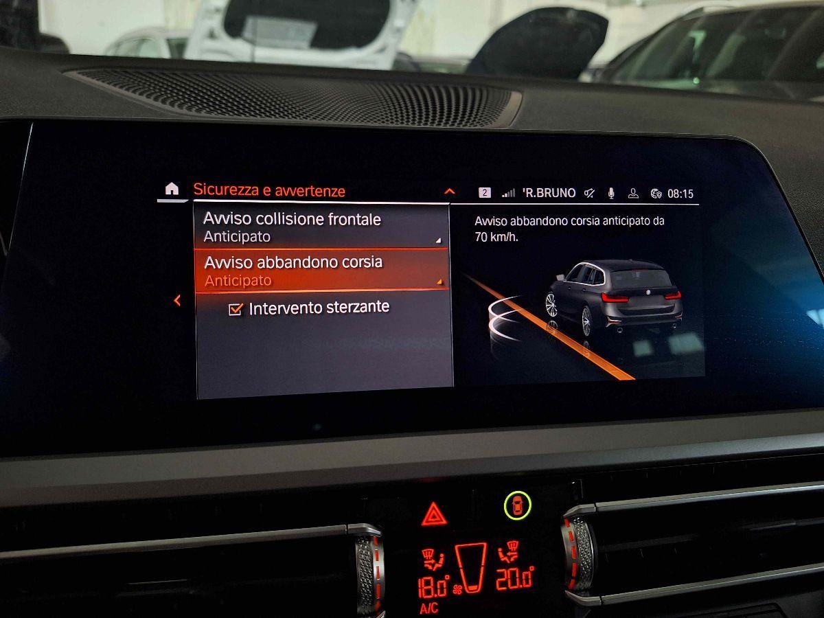 BMW 316d Touring MHEV 48V aut. VIRTUAL COCKPIT - VETRI SCURI - GARANZIA 24 MESI
