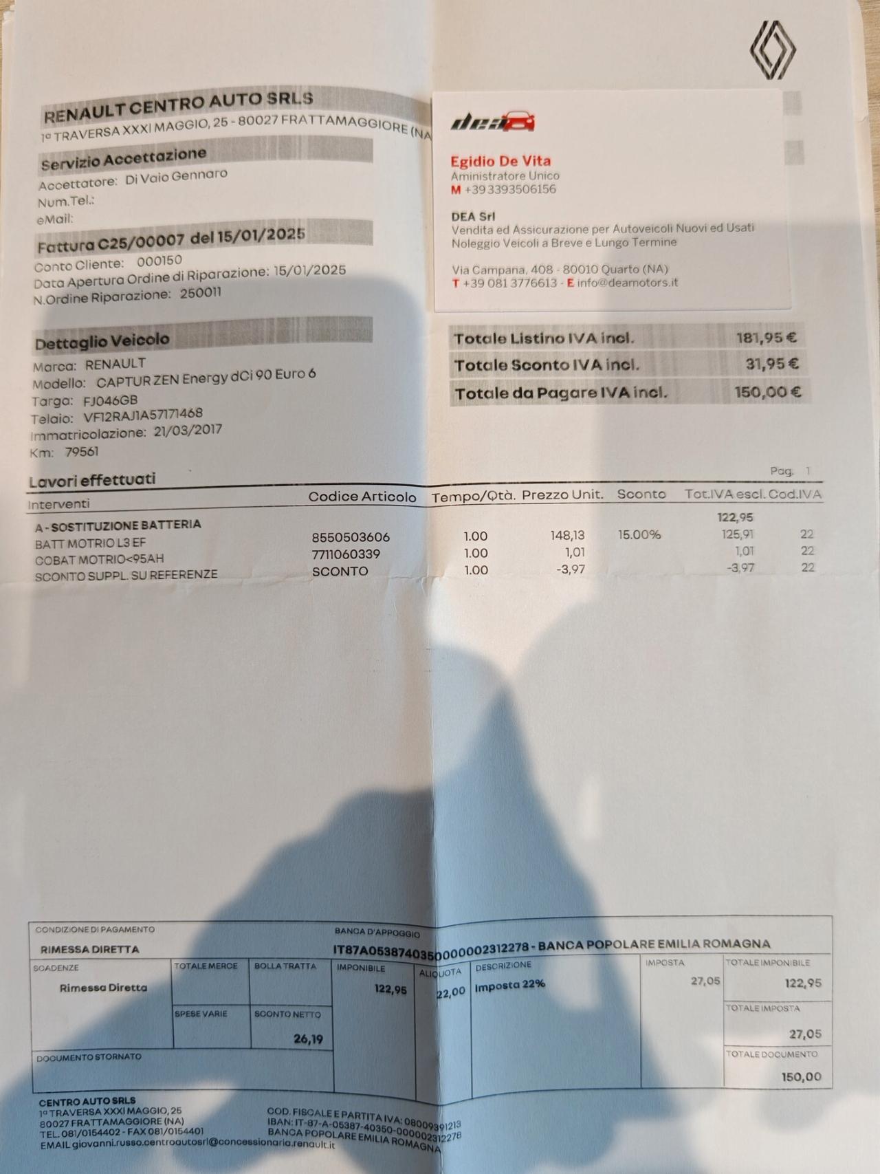 Renault Captur dCi 8V 90 CV Start&Stop Energy Zen