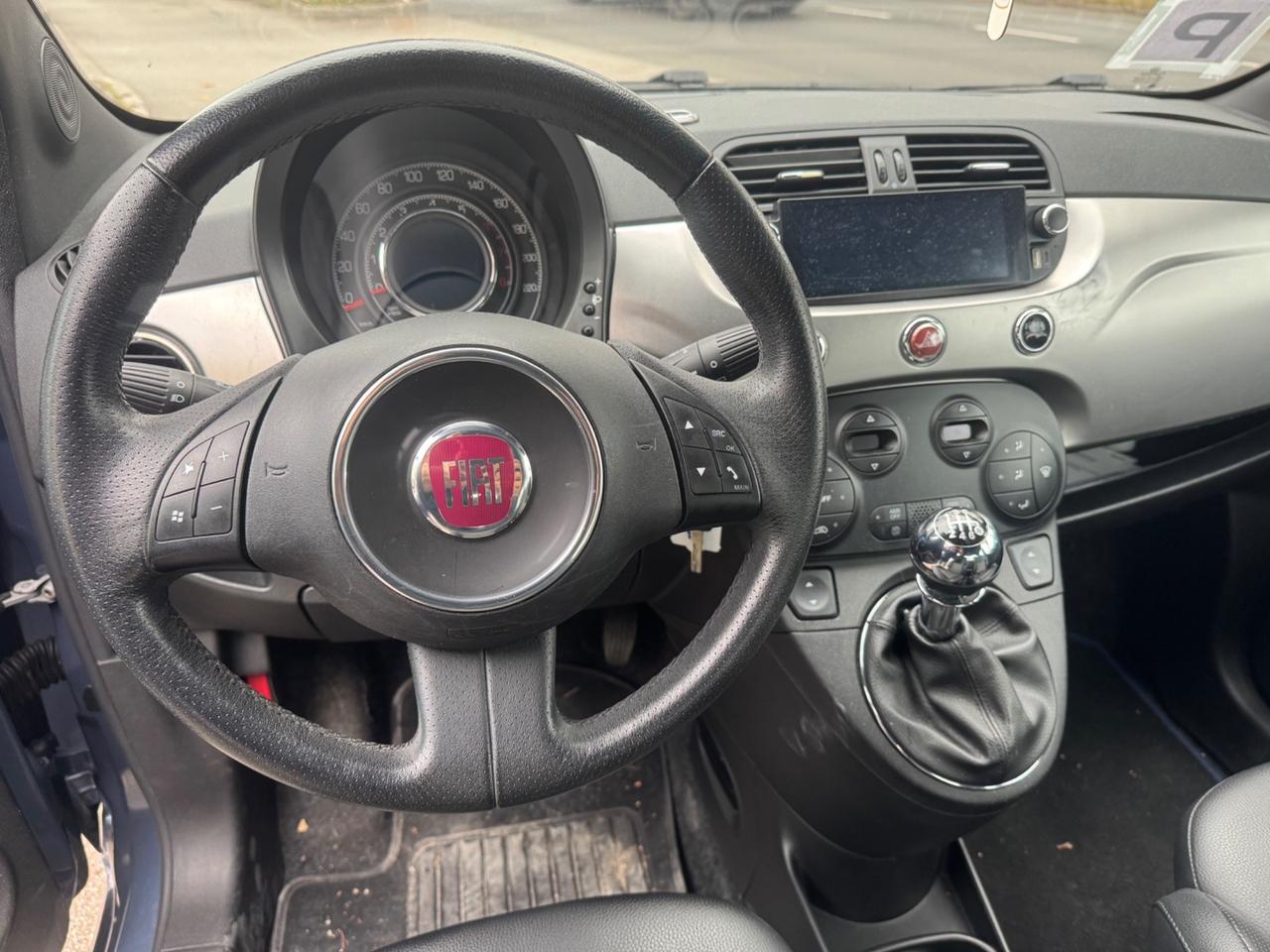 Fiat 500 0.9 TwinAir Turbo Matt Black garanzia 12 mesi